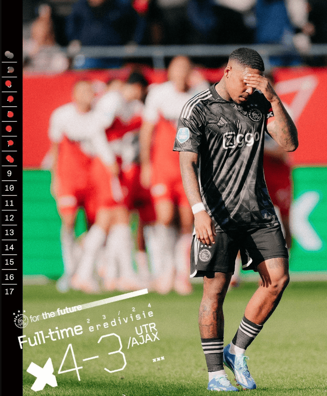 阿贾克斯逆袭击败，冠军即将到来