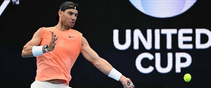 联合杯力克澳网，纳达尔点燃赛场